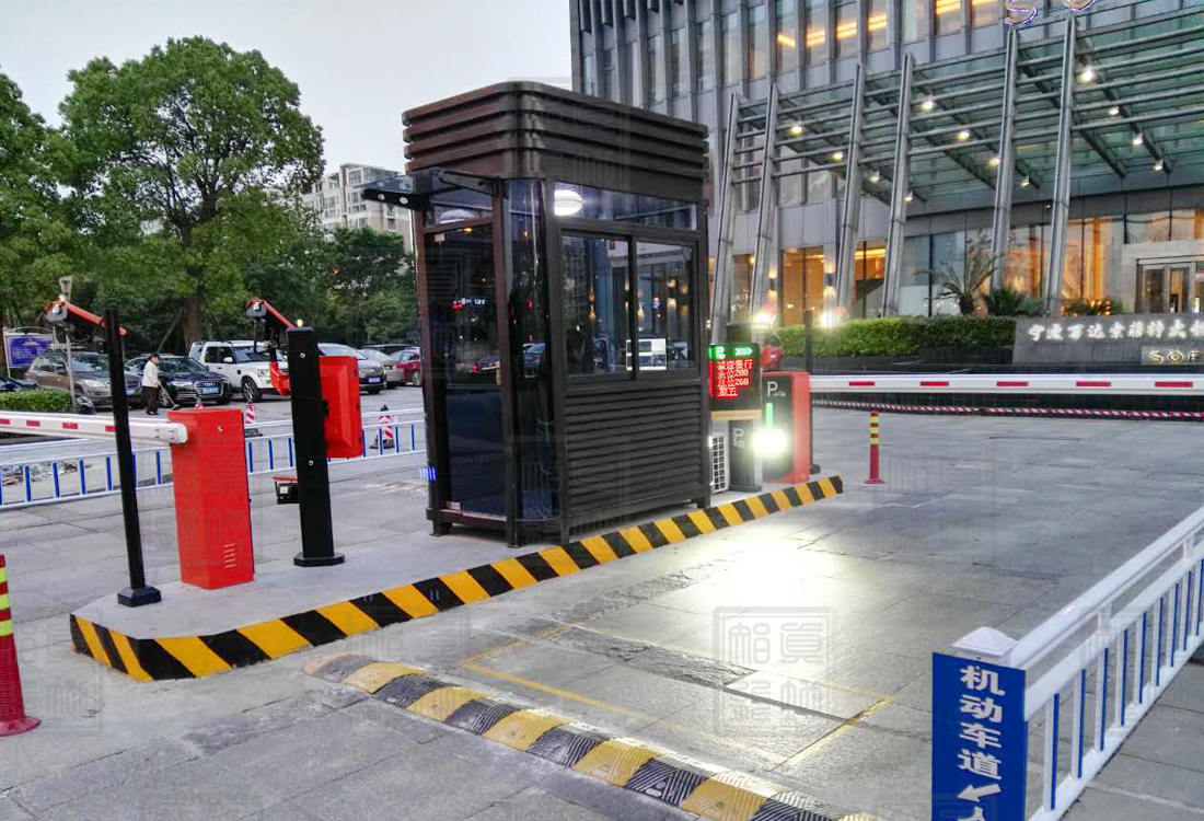 宁波万达索菲特大酒店停车场管理系统案例